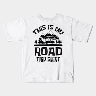This Is My Road Trip Shirt Kids T-Shirt